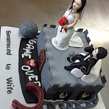 Sentenced to Wife Bachelor Cake