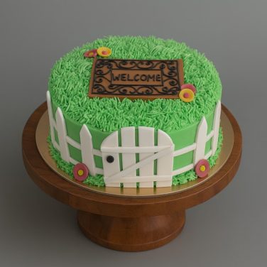 welcome home cake for housewarming