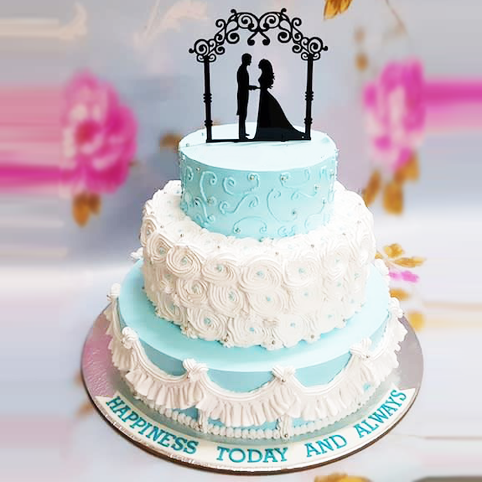 Threetier Wedding Cakes  Quality Cake Company