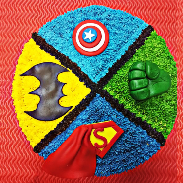 avengers theme birthday cake design online