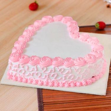 beautiful heart shape cake
