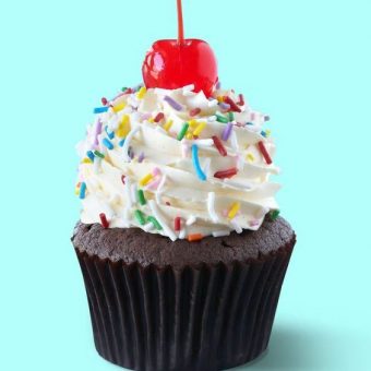 Chocolate Cherry Cupcakes