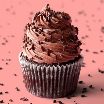 chocolate truffle cupcake