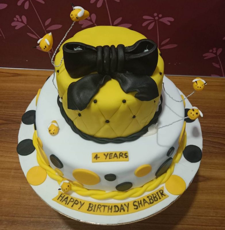 4 Year Birthday Cake