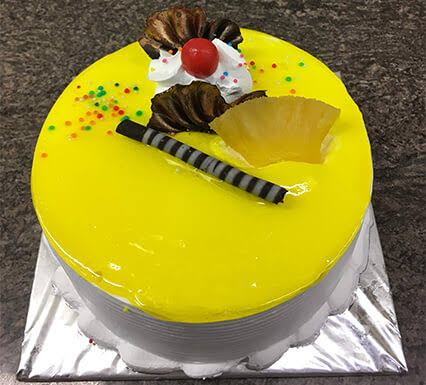 Happy Birthday Pineapple Cake