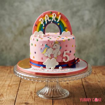 Happy Birthday Unicorn Cake
