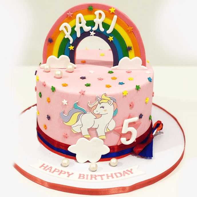 Unicorn Theme Cake near Ballygunge Circular Road - Cakes and Bakes Stories-sonthuy.vn