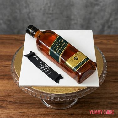 Johnnie Walker Black Label Cake