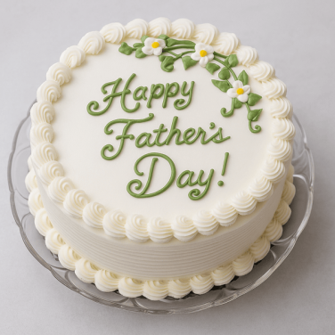 Simple Fathers Day Cake