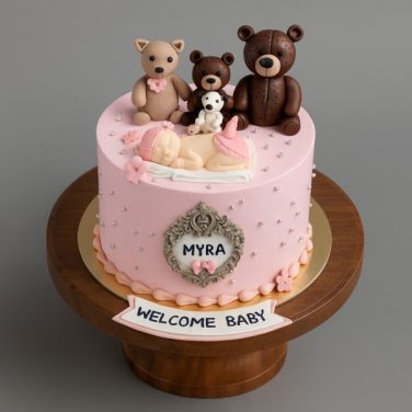 baby welcome cake