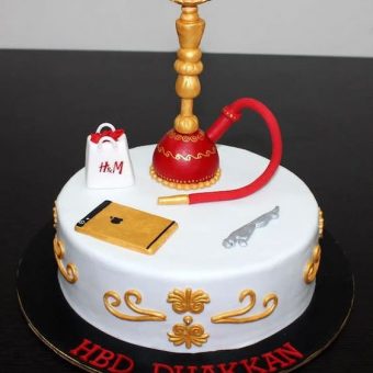 cake for hookah lover