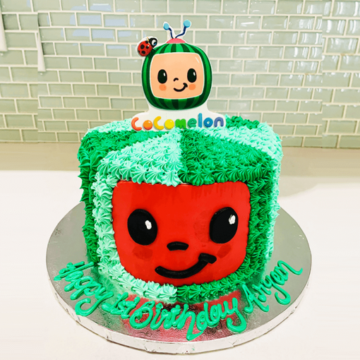 cocomelon theme birthday cake design