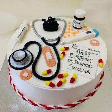 dr birthday cake