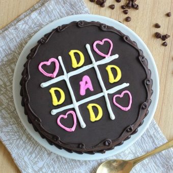 fathers day chocolate cake