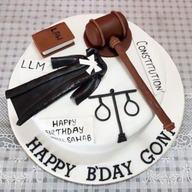 Lawyer Cake