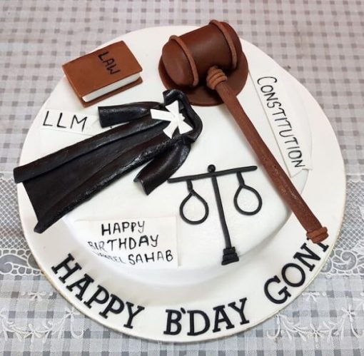 lawyer cake