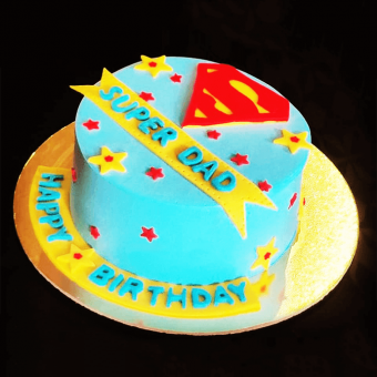 super dad birthday cake online