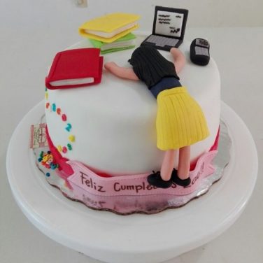 chartered accountant girl cake