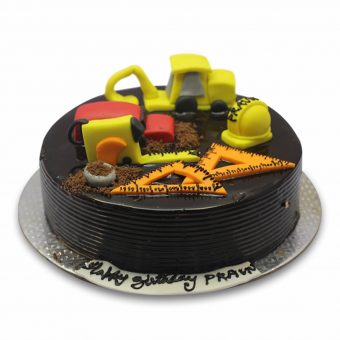 civil engineer theme cake