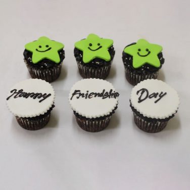 Friendship Day Chocolate Cupcakes