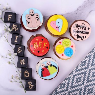 friendship day special cupcakes