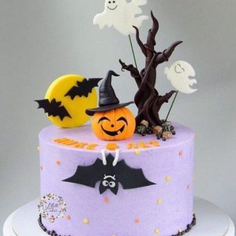 halloween theme cake