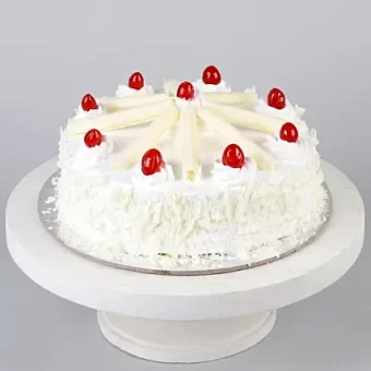 white forest cherry cake