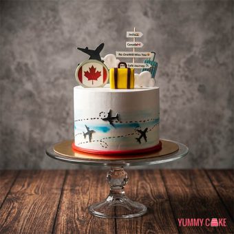 India to Canada Cake