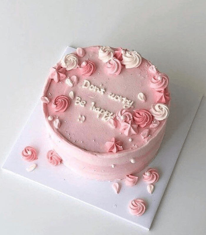 Purple Pink & White Cake – Miss Cake