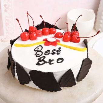 best bro cake with cherry