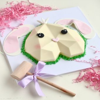 bunny smash pinata cake