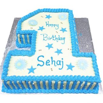 happy 1st birthday cake