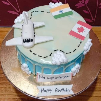 india to canada cake