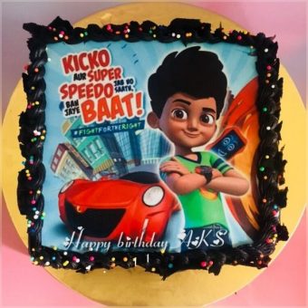 kicko and super speedo cake