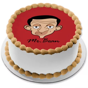 mr bean cartoon cake