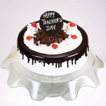 teachers day black forest cake