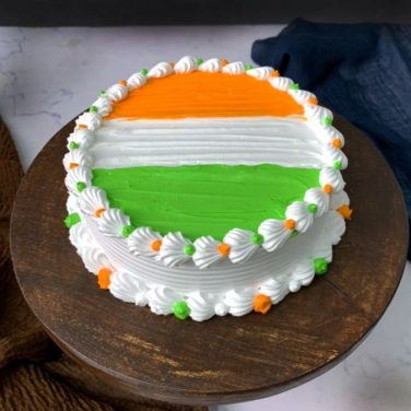 tiranga colour cake