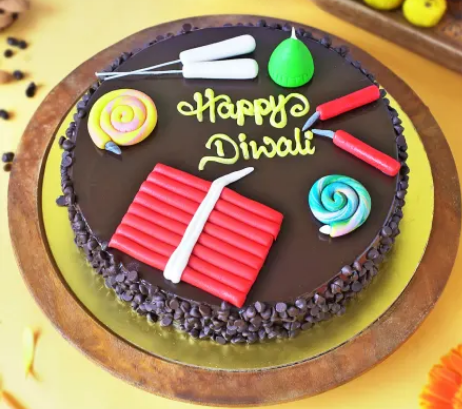 Diwali Theme Cake