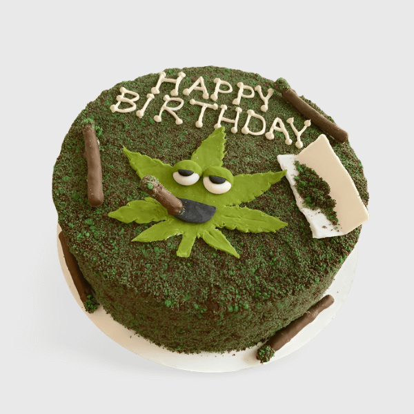 Weed Birthday Cake Design & Price Online