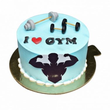 Gym Trainer Birthday Cake