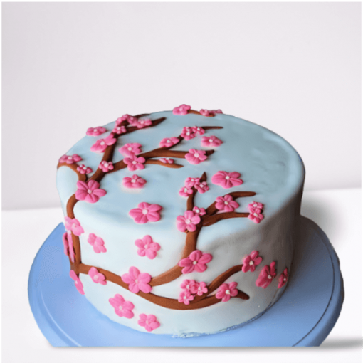 cherry blossom cake design