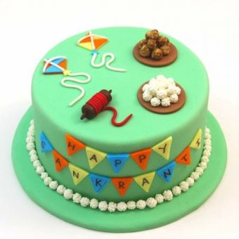 customized sankranti cake