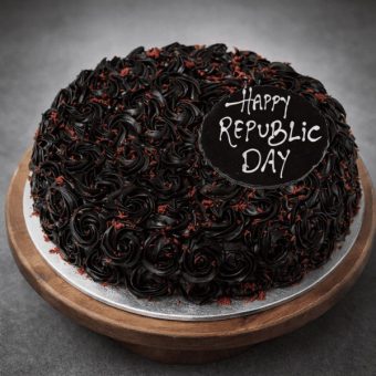 heavenly chocolate republic day cake