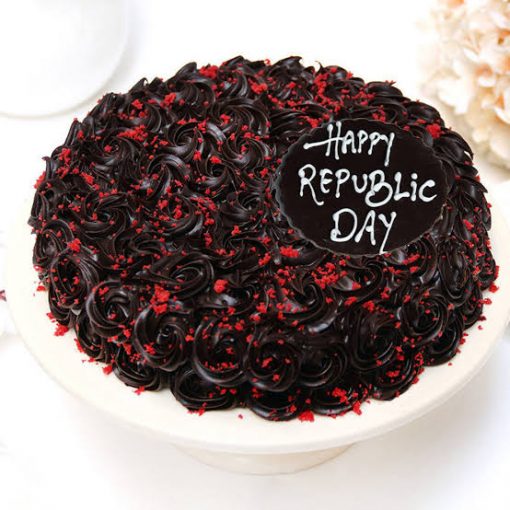 heavenly republic day cake chocolate flavor