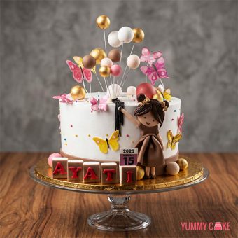 Little Girl Birthday Cake