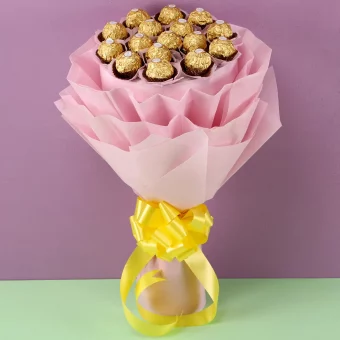 lovely ferrero rocher bouquet