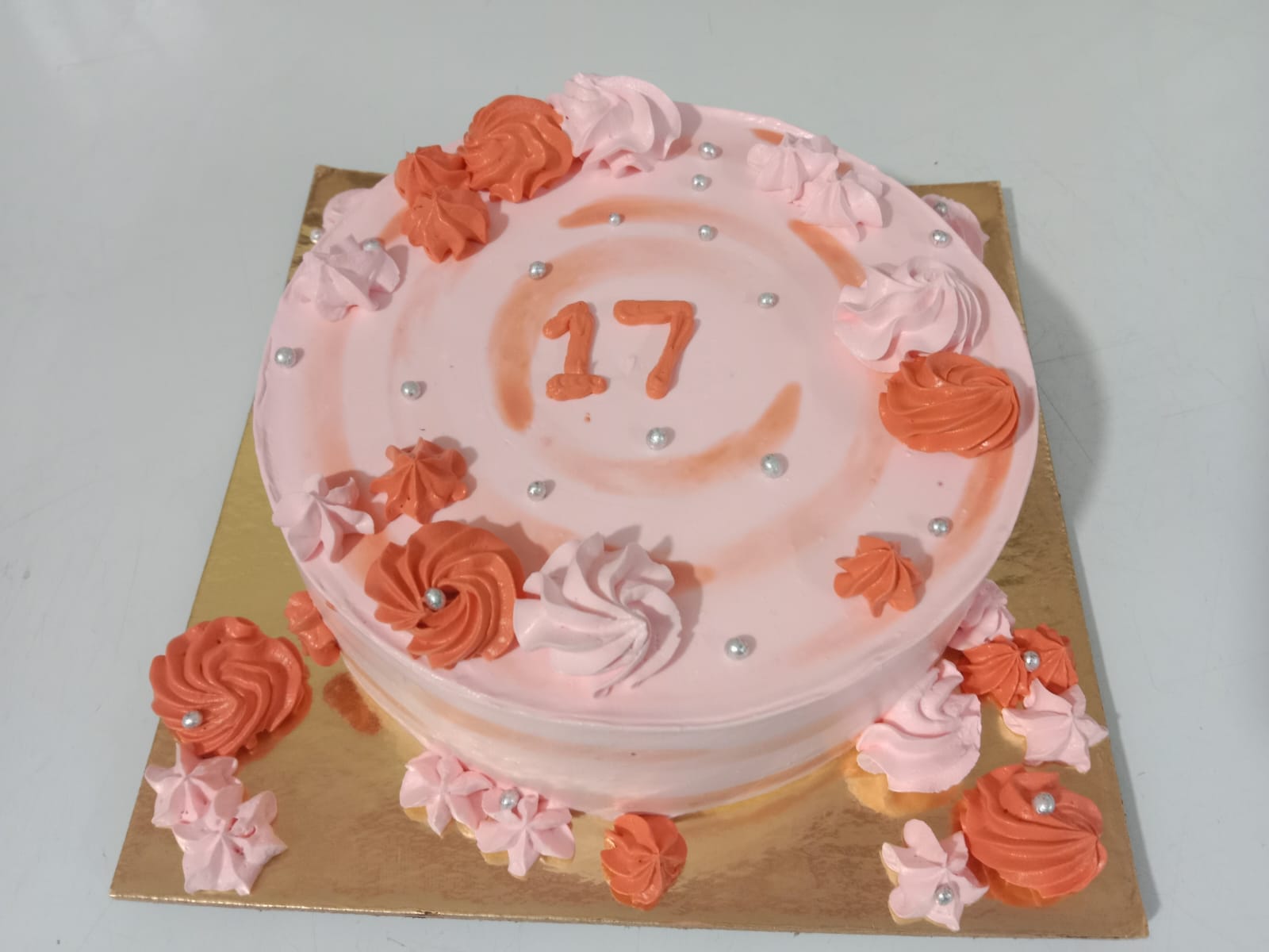 Two tiers cake decorating for Aurelia's sweet 17 birthday and butterfly cake  decorating for Wendeline birthday | Instagram