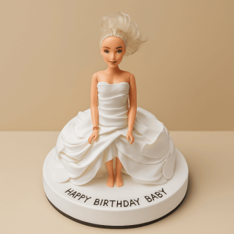 Beautiful Princess Barbie Cake