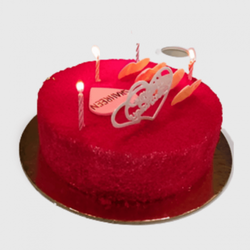 Classic Velvet Birthday Cake