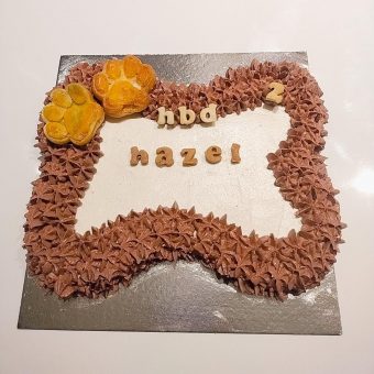 Dog Bone Design cake